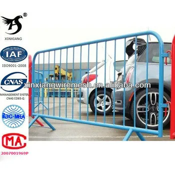 ISO 9001 PVC Coated Crowd Control Barrier