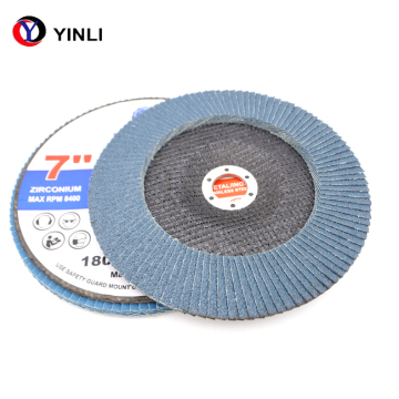 115x22 mm 60 Grit Zirconia Flap Disc