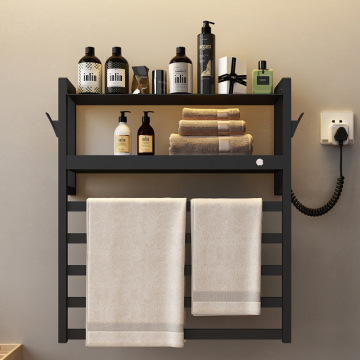 Factory Direct Hotel Commercial Wall Bathroom Steel Electric Heated Towel Rail