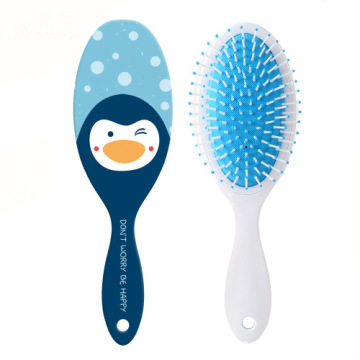 Animal Printed Hair Brush with Square Shape Airbag Comb
