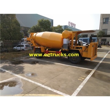 4cbm 4x2 Small Concrete Mixer Trucks