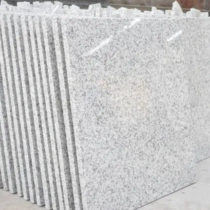 Guangzhou white granite flooring tiles
