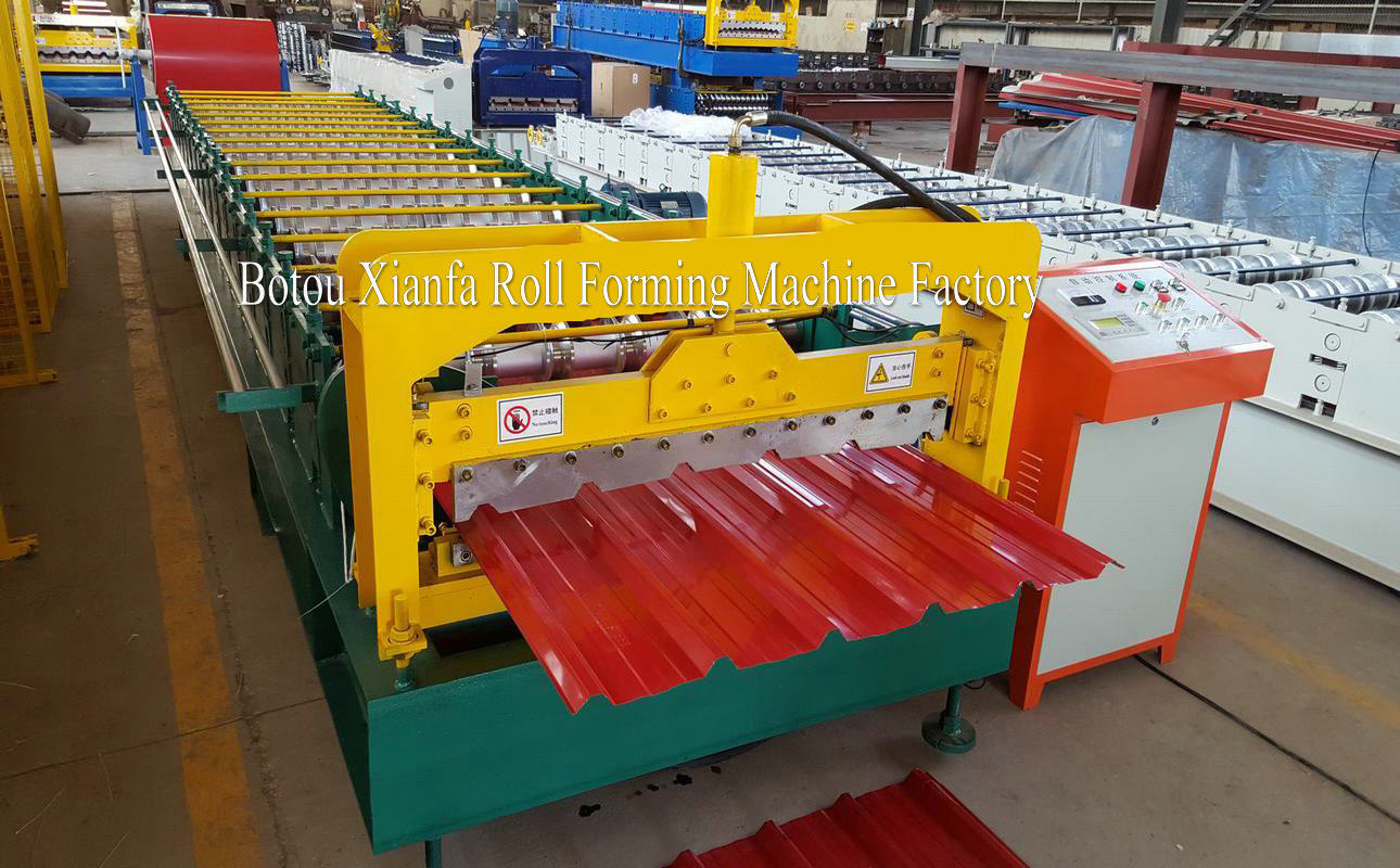 roof tile ibr rolling machine