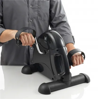 Magnetic Mini Pedal Bike for Arm & Leg Exercise and Rehabilitation