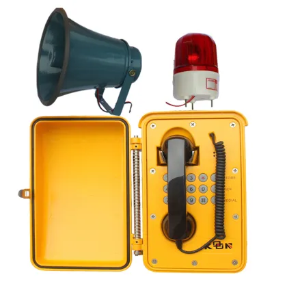 Weather Proof Telephone Railway Emergency Telephones with Loudspeaker