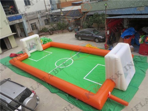 New Inflatable Soap Soccer Field For Promotional Sales