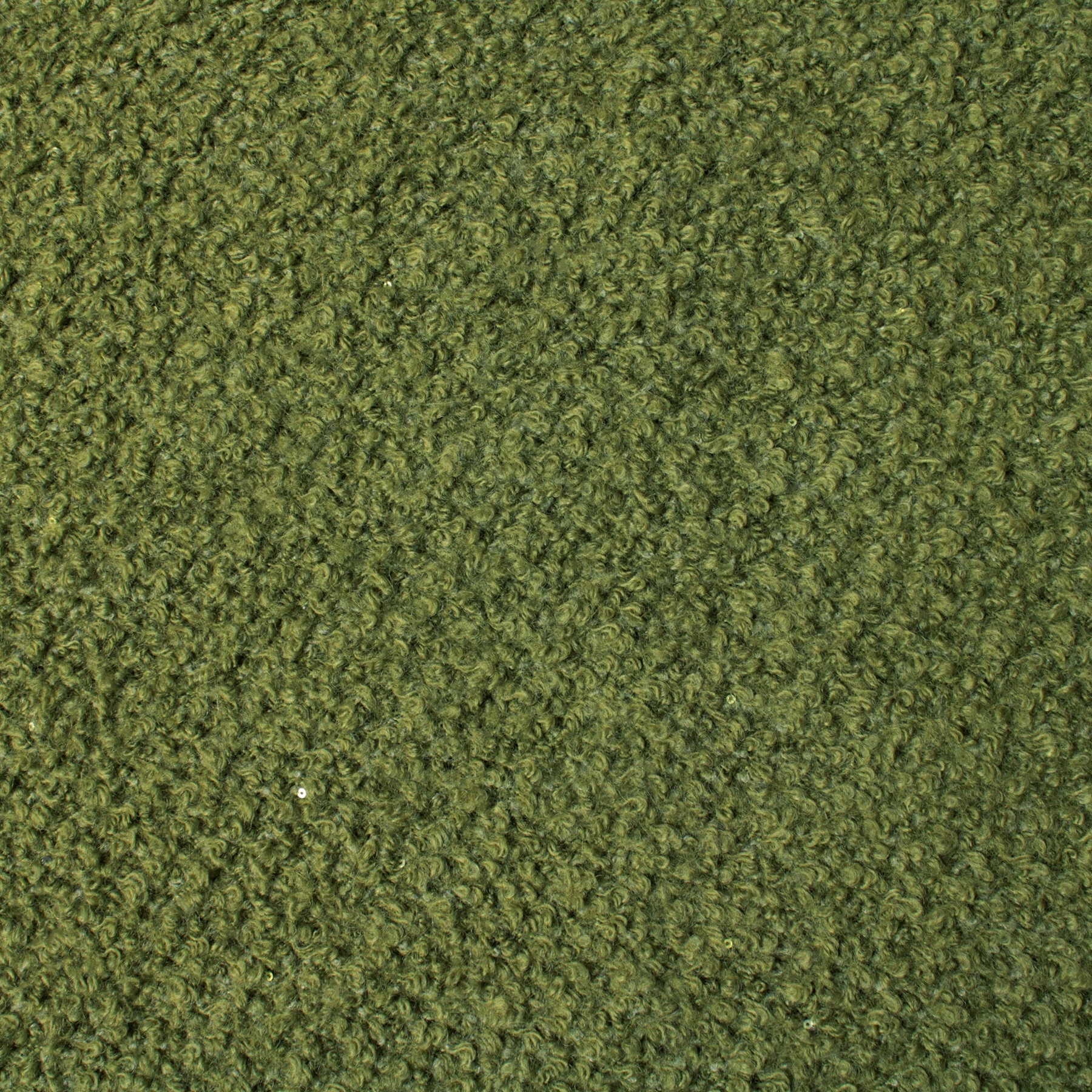 Wool Polyester Sequin Fabric