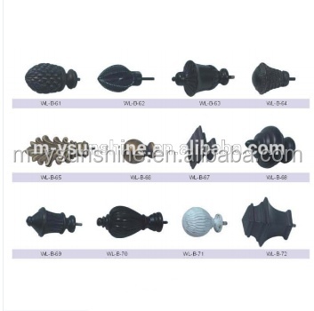 Classic, Metal, Plastic, Modern Curtain Finials: Stylish Decorative Endcaps for Your Window Treatments