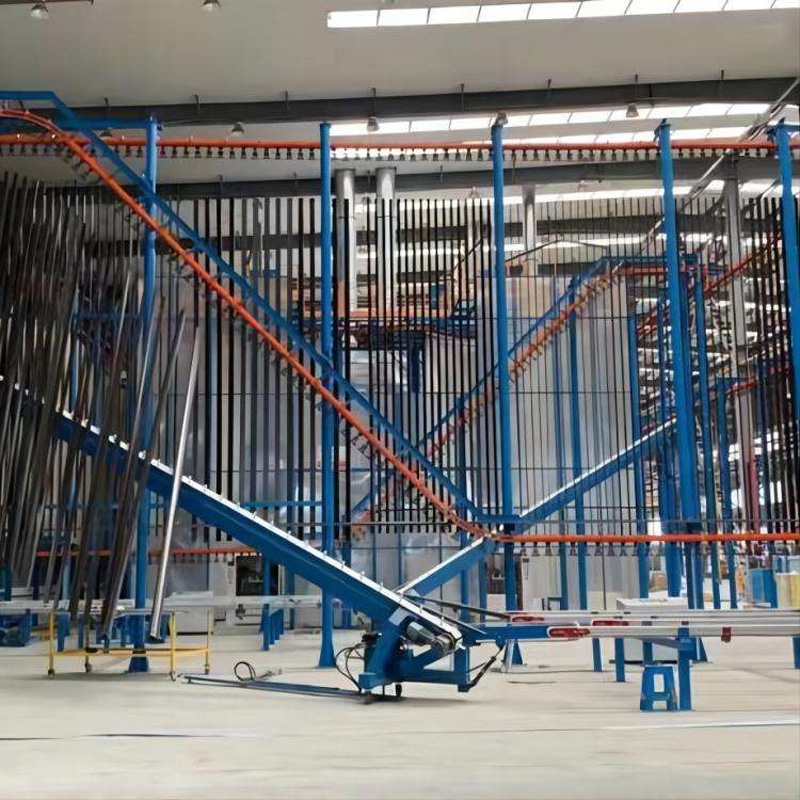 Vertical Powder Coating Line