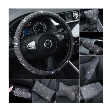 Factory Wholesale Bling Bling Diamond Car Steering Wheel Covers - Hot Sell Interior Set