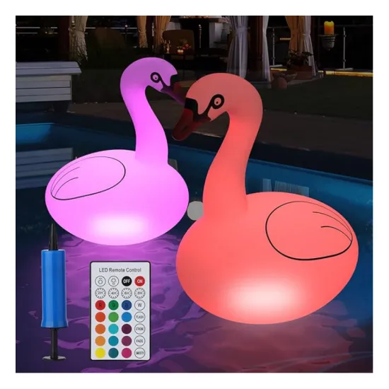 Waterproof Solar Floating Swan Pool Lights - 16 Color Changing for Outdoor Garden & Pool Decor
