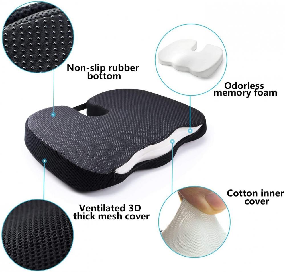 Gel And Foam Seat Cushion