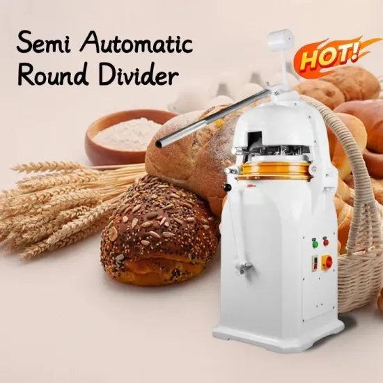 Full Automatic Rounder High Quality Rounde Divider Moulder Dough Dividing and Rounding Machine