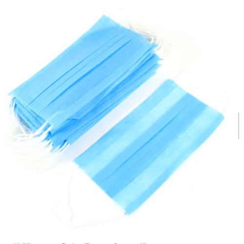 3ply disposable ear loop face mask