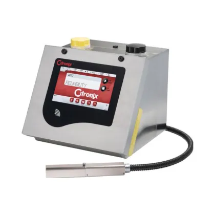 Waterproof CIJ Inkjet Printer for Bags, Pipes, Bottles, and Boxes