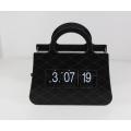 Dames sac à main drôle Flip Clock