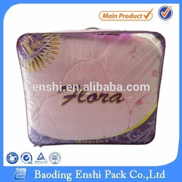 clear soft PVC bag ,pvc clear plastic handle bags ziplock clear plastic bag