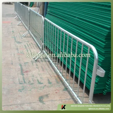 Zinc coated metal crowd stopper