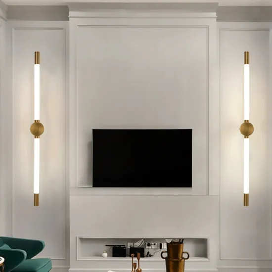 Modern Hotel Bedroom Linear Bedside Wall Lamp - Long Strip LED Wall Light