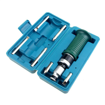 7-in-1 Hammer Impact Screwdriver Set for Rusty Screw and Bolt Removal