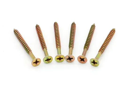 Factory Cheap Prices DIN7505A CSK Chipboard Screw Sharp Point Screw