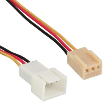 PC Inline Fan Extension Cable Lead Wire