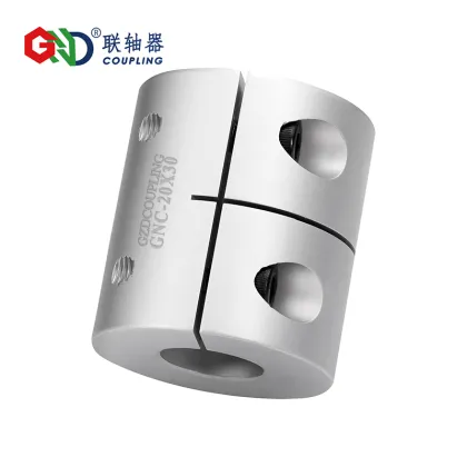 GNC Aluminum Rigid Clamp Series Integrated structure shaft coupling Diameter 20mm Length 20mm