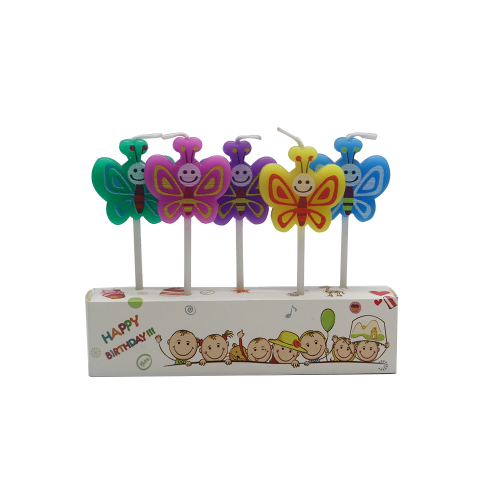 Beautiful Cartoon Art Birthday Candle