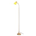 Golden LED eye-caring floor lamp