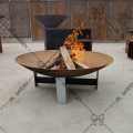 Outdoor Corten Steel Garden Fire Pit