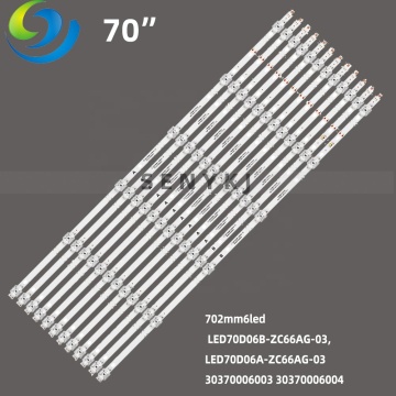 Pannello di retroilluminazione LED compatibile con i modelli JVC L70M5-4A, L70M5-4S, LED70D06B, LS70M31, LU70C51, LT70MCT300, LED70D06B-ZC66AG-03