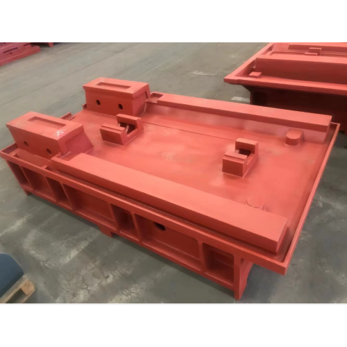 High-end customized cast iron gantry milling machine bed