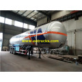 60 CBM 24MT LPG Trailer Tankers