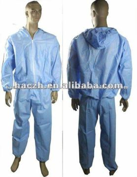 Disposable non-woven coverall,disposable non-woven overall,PP disposable coverall
