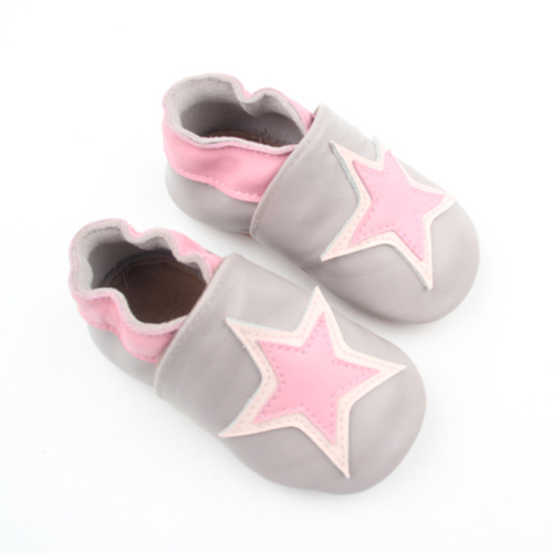 UNISEX Нова мека кожа дете Prewalker бебешки обувки