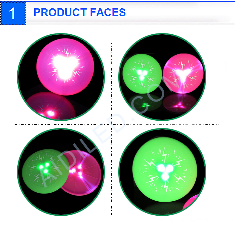 Led Dog Playing Disc