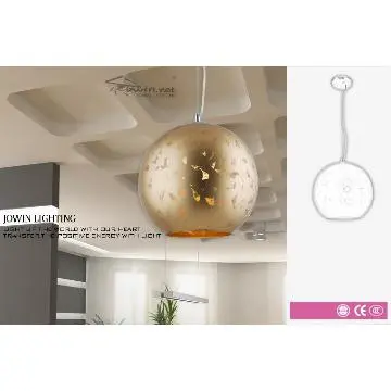 Painting Glass Elegant Style  Pendant Lamp