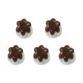 Chocolade Jelly Pudding Vormige Hars Kralen Slime Voor Kinderen Speelgoed Decor Charms Handgemaakte Craft Decor Items Telefoon Shell Decor