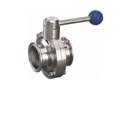 Threaded Butterfly Valve AISI 304/316L Duck Tip Type/Welded