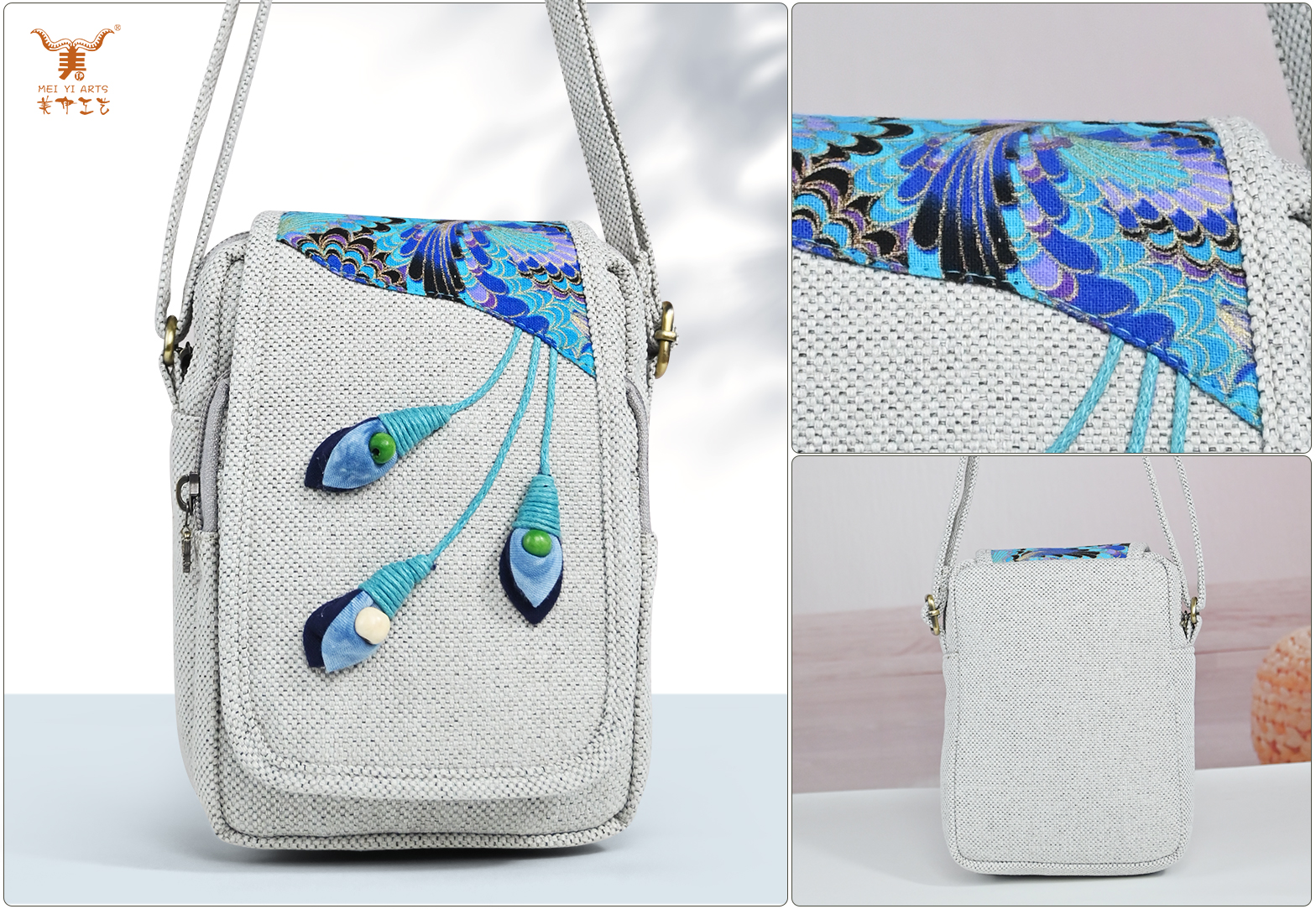 Flap Over Crossbody Bag