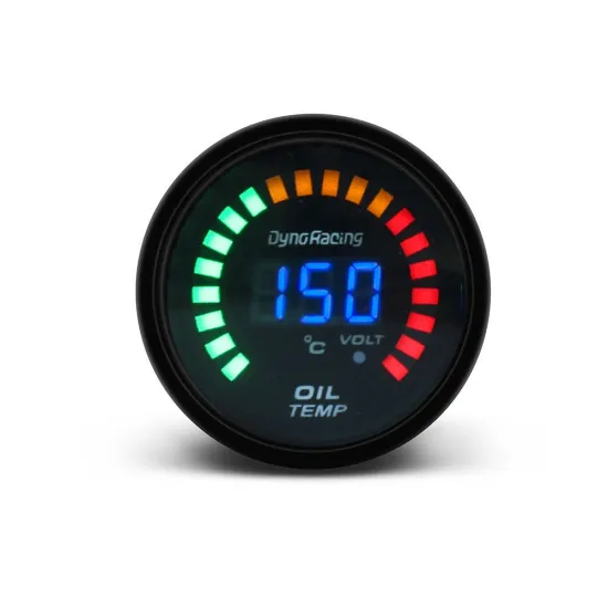 2 Inch 52mm Digital LED Car Oil Temperature Gauge: Monitor Your Engine's Health with an Oil Temperature Meter Ranging from 20 to 150 Celsius