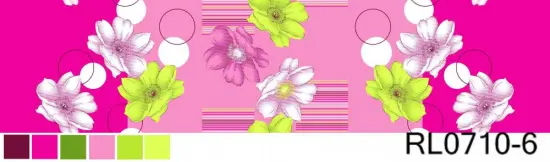 100% Polyester Pigment Print Fabric