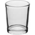 Kristallklarer Glasbecher