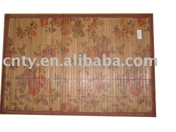 printed bamboo place mats