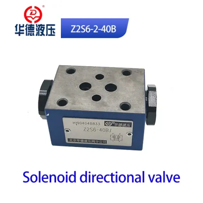 HUADE Double Throttle Check Valves Z2S Series