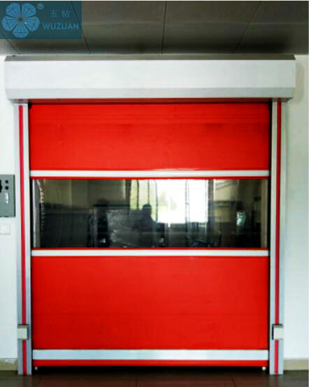 Dust-free workshop automatic induction lift door