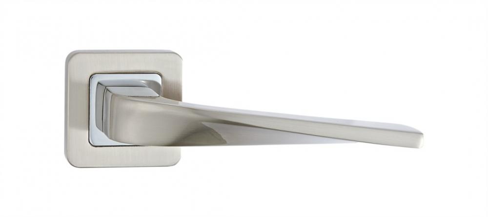 Perfect quality zinc door handle lever on rose