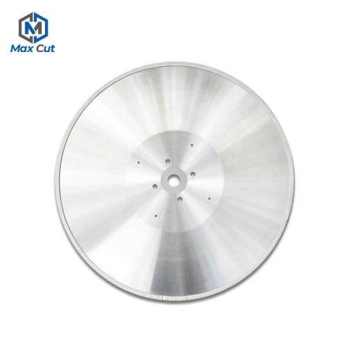 Convoluted round blade Paper tube cutting round blade