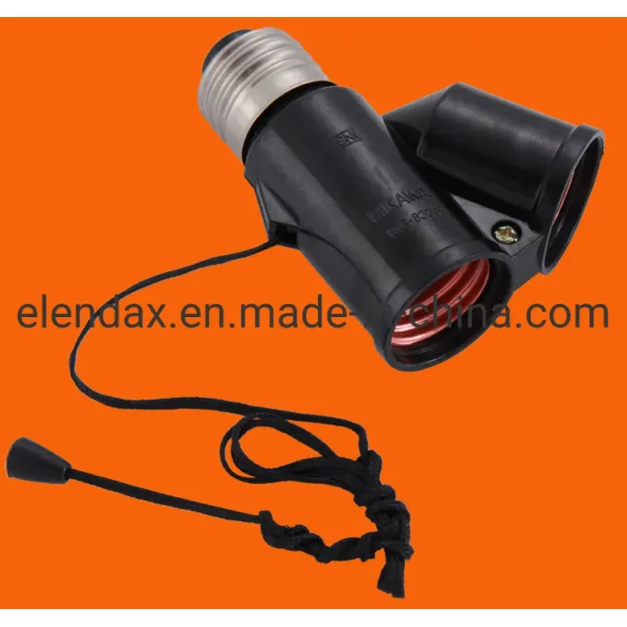 Dudukan Lampu dengan Soket dan Rantai (AH6005)