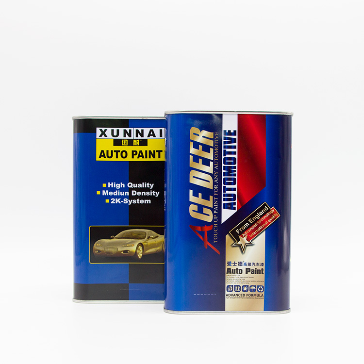 1L rectangular empty tinplate can with plastic cap